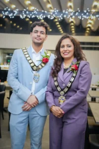 Parveen Rani and Tushar Kumar historic mother-son mayor duo in Hertsmere UK