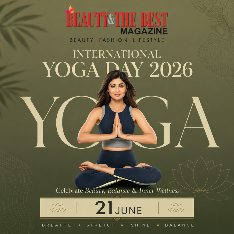 International Yoga Day 2026 beauty and wellness celebration by Beauty & The Best Magazine