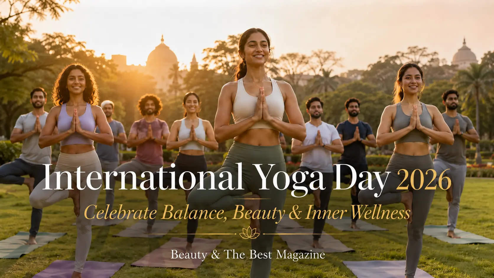 International Yoga Day 2026 beauty and wellness celebration by Beauty & The Best Magazine