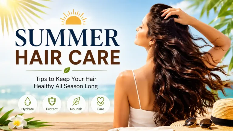 Summer hair care India routine for heat damage and frizz