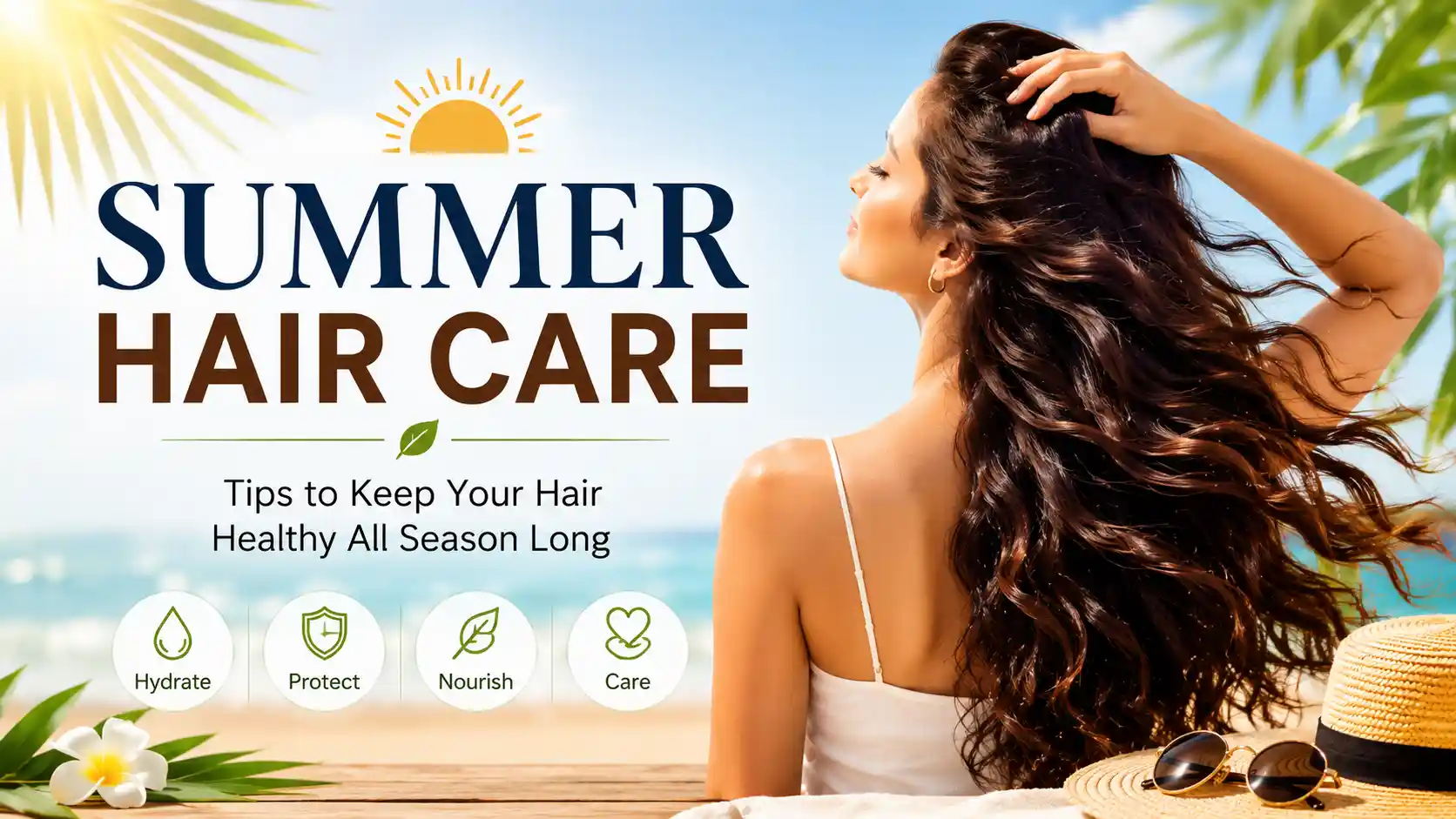 Summer hair care India routine for heat damage and frizz