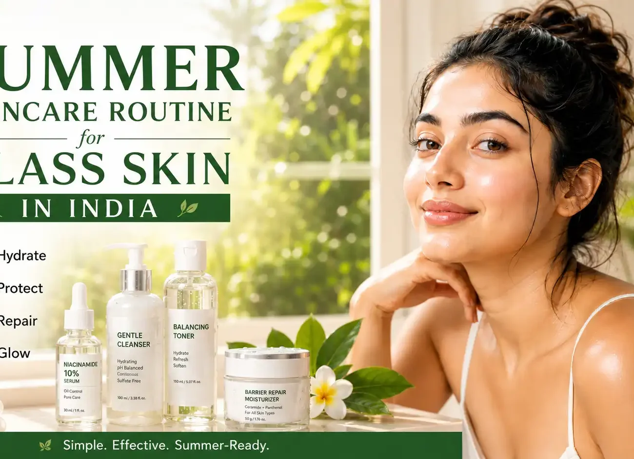 Summer skincare routine India