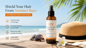 UV protection for hair in Indian summer