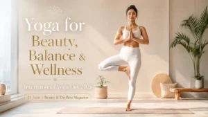 Yoga for beauty balance and wellness on International Yoga Day 2026