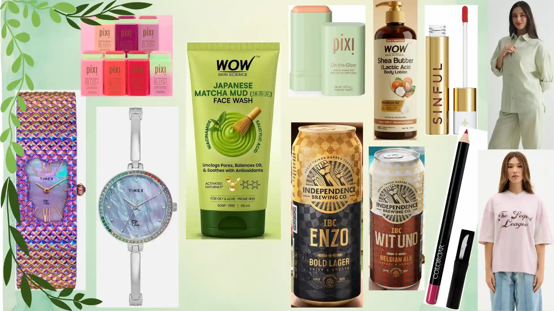 Sisters' Day Gift Ideas with Pixi Beauty products