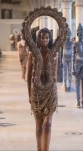 Rahul Mishra presenting his haute couture collection at Paris Haute Couture Week 2026.