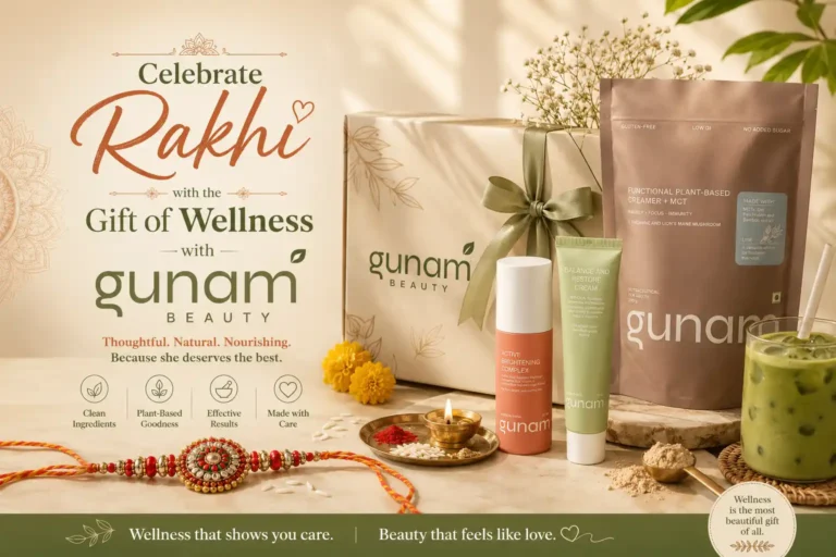 Rakhi wellness gifts from Gunam Beauty