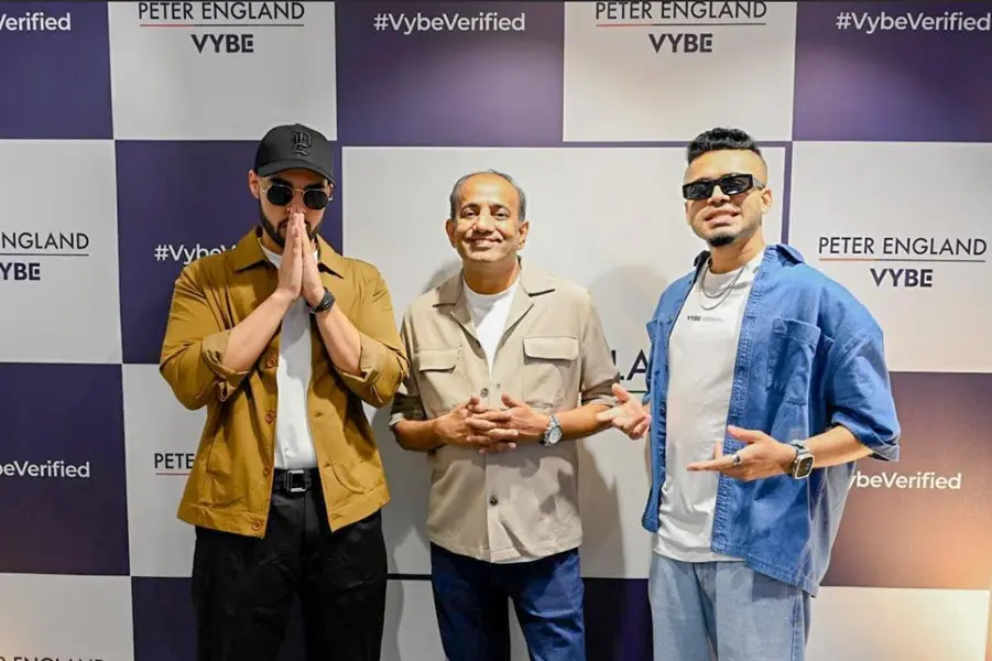 Peter England VYBE launch featuring Tricksingh and THE IMBACHI