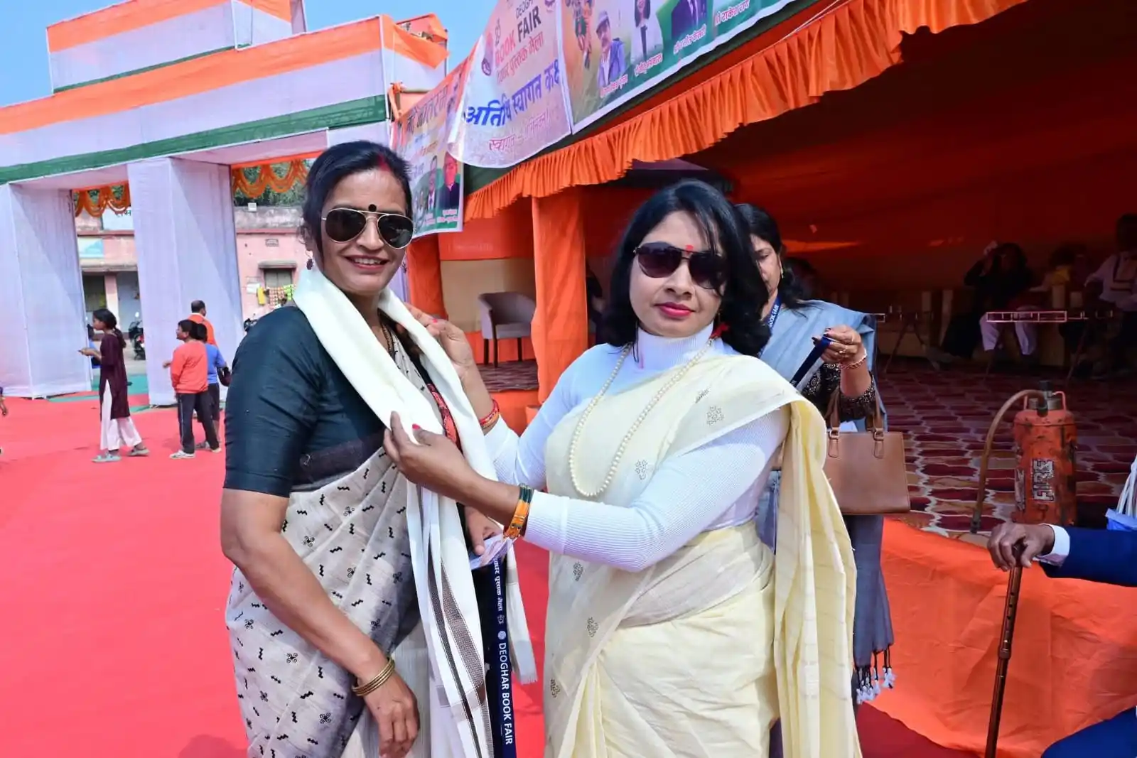 Sangeeta Mishra saree influencer and entrepreneur from Deoghar