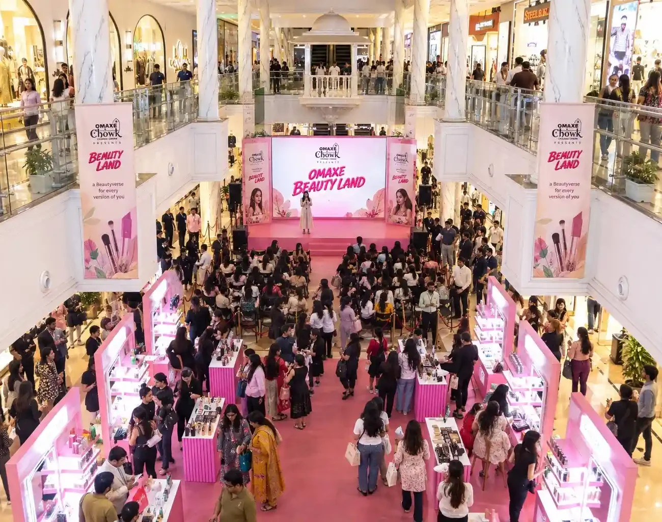 Omaxe Beauty Land attracts 4,000+ visitors at Omaxe Chowk Chandni Chowk