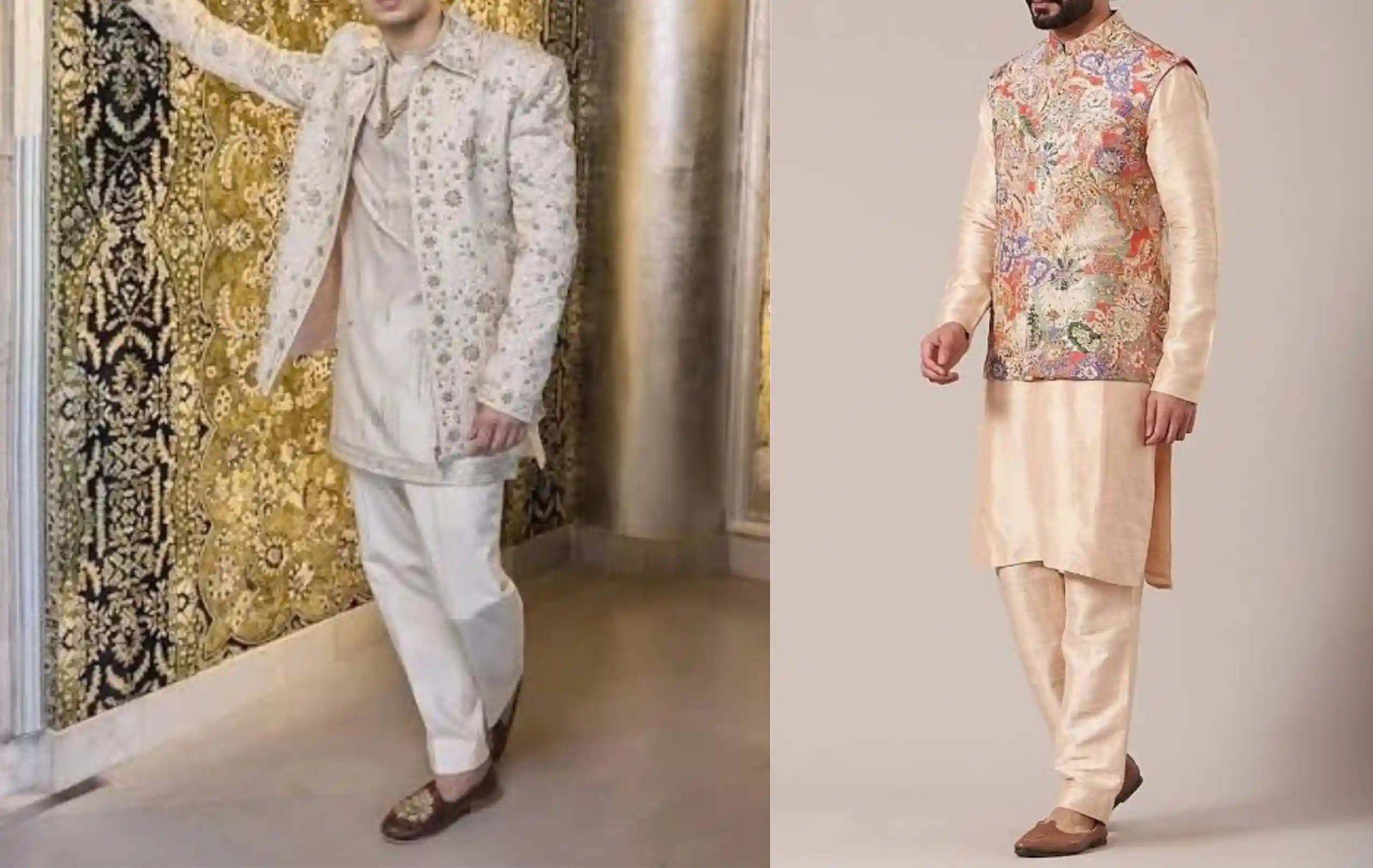 Diwali outfit for men ideas featuring classy festive Indian fashion