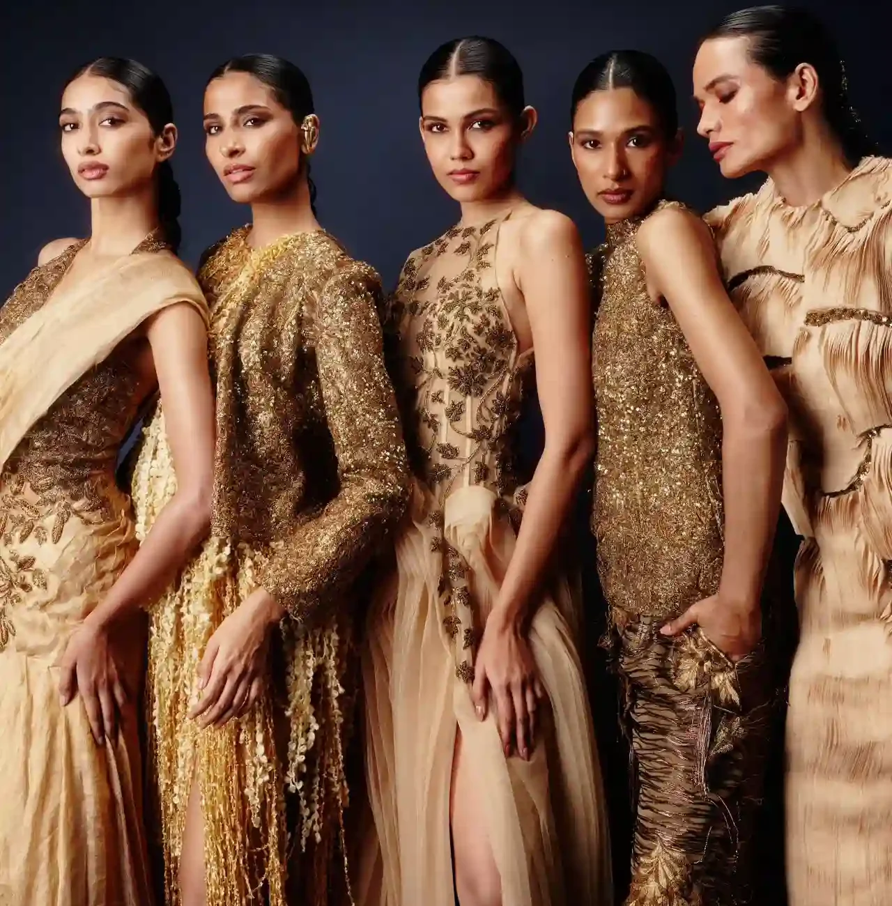 Samant Chauhan Jaisalmer Collection 2026 featuring Bhagalpur silk at Lakmé Fashion Week in partnership with FDCI